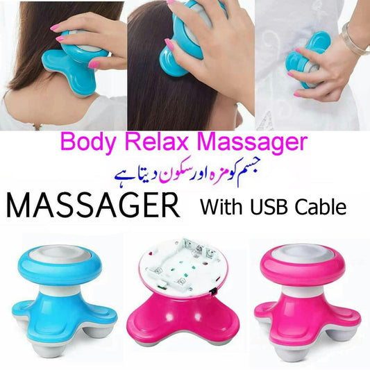 Imported_Apple_Top Hot Selling Electric Massager, Full Body Pain Relief Massager Machine-Multicolor