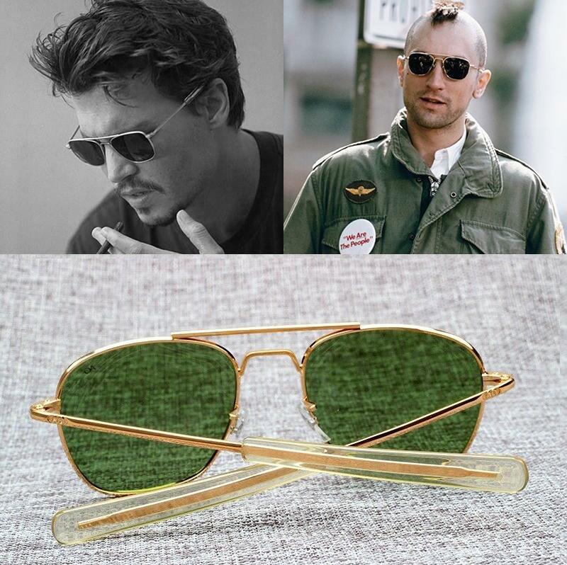 American Optical AO Fashion Army MILITARY AO Pilot Sunglasses