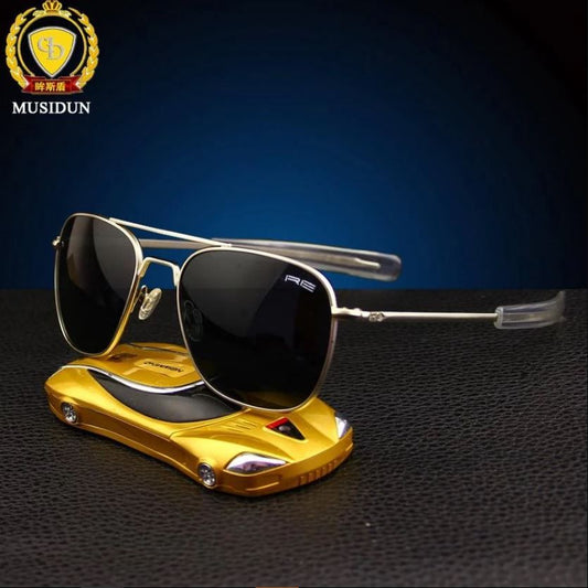 RE American Army Aviators Sunglasses Made in USA- Sunglasses For Men and Women