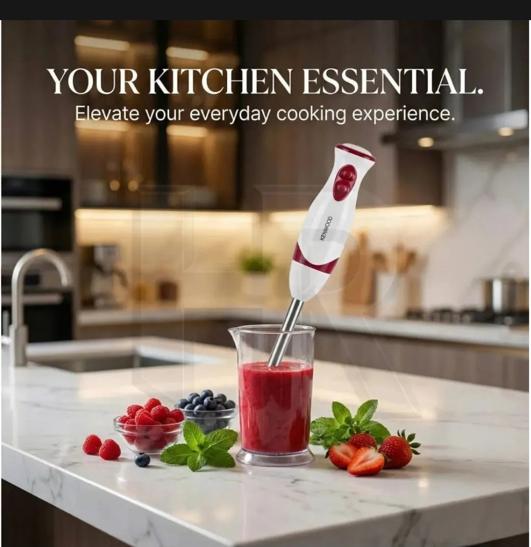 Kenwood Plus Multi Purpose Ultra Stick Hand Blender 1200W – Large Size Heavy Duty Motor Hand Blender for Kitchen, Smoothies, Soups & Mixing