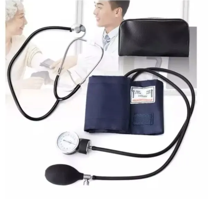 BP Apparatus Blood Pressure Monitor Manual with Stethoscope - Need of Every Home also Professional Use