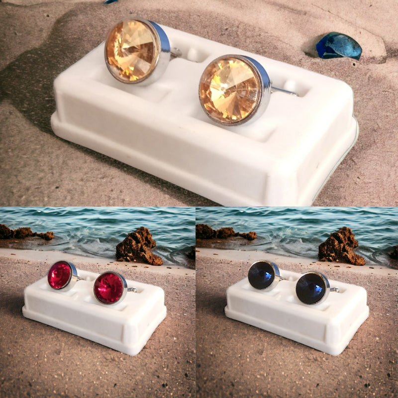 High Quality Imported Heavy Material - Stone Cufflinks - Men's Cufflinks
