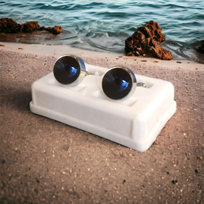 High Quality Imported Heavy Material - Stone Cufflinks - Men's Cufflinks