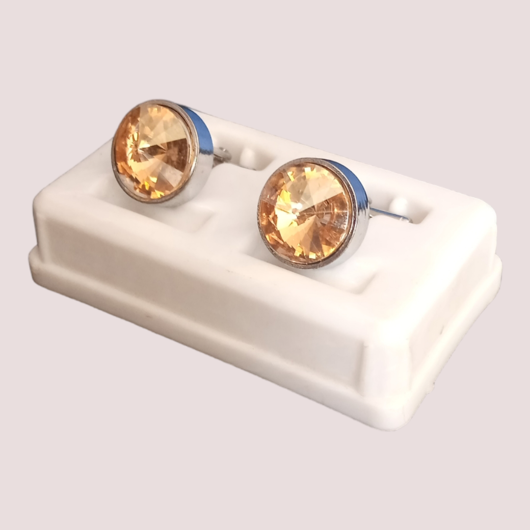 High Quality Imported Heavy Material - Stone Cufflinks - Men's Cufflinks