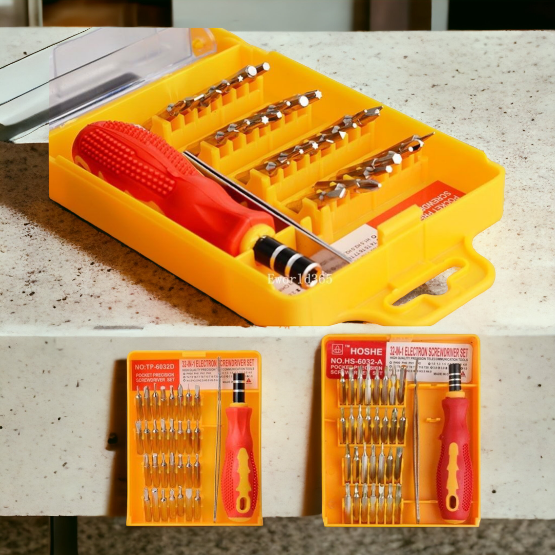 Universal Automotive Screw 32 in 1 - Screwdriver_Profesional Tool Kit