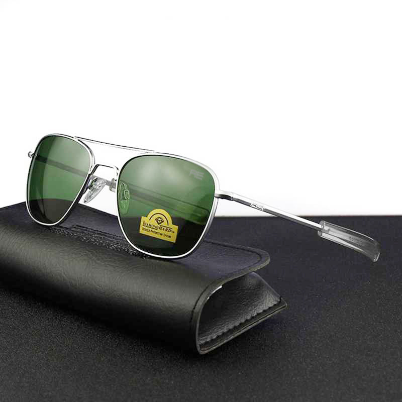 AO American Optical Fashion Army MILITARY AO Pilot Sunglasses
