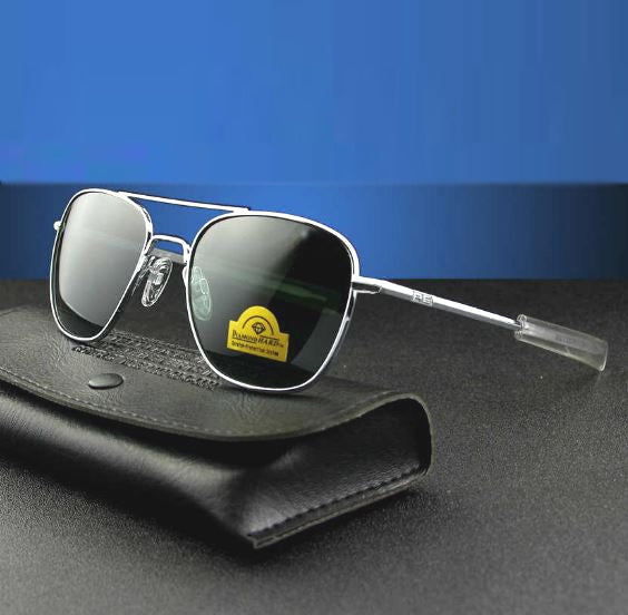 AO American Optical Fashion Army MILITARY AO Pilot Sunglasses