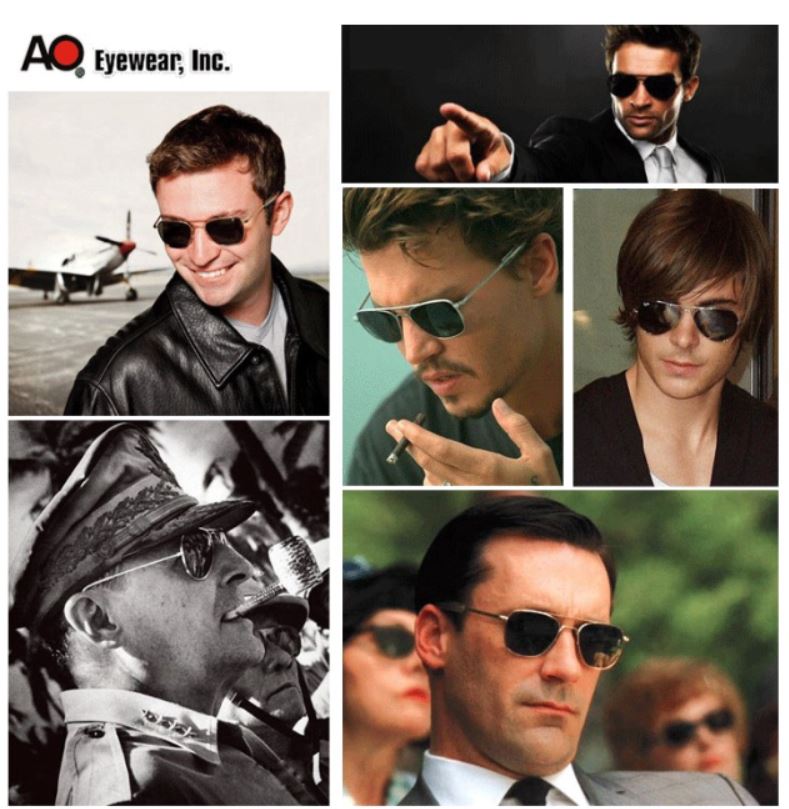 Imported AO- American Optical – Metal  – Sunglasses