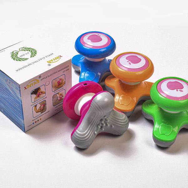 Xinyan_Apple Electric Portable Head & Body Massager Machine Body Mini Massager For Men & Women with USB cable
